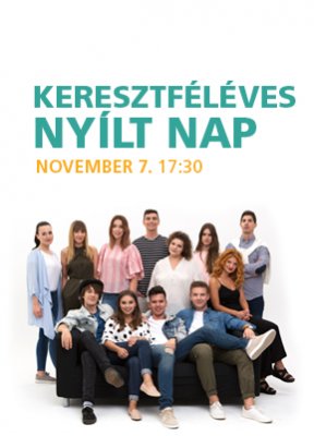 Keresztféléves Nyílt nap 2018